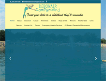 Tablet Screenshot of debonaircampground.com